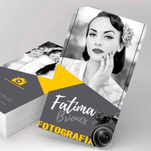 tarjetas de presentación laminado mate